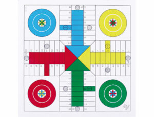 Parchis poliester con oca 33cm