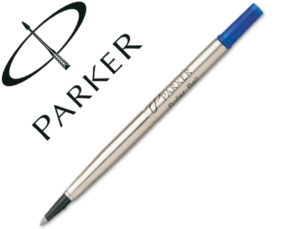 Recambio rotulador roller parker 0.8 azul