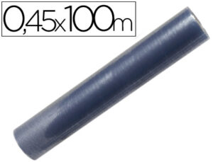 Rollo plastico forralibros 0,45×100 mt 70 mc