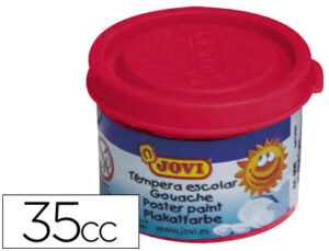 Tempera jovi 35 ml bermellon