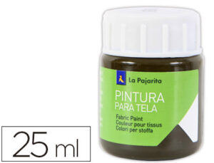 Pintura para tela la pajarita sombra 25 ml