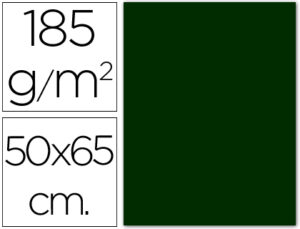 Cartulina guarro verde amazona 50×65 cm 185 gr