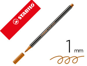 Rotulador stabilo acuarelable pen 68 metalico cobre 1 mm