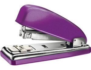 Grapadora petrus 226 classic wow violeta metalizado capacidad 30 hojas en blister