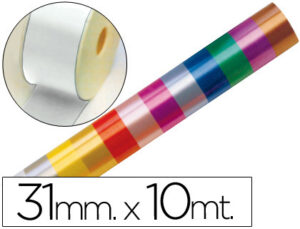 Cinta fantasia 10 mt x 31 mm blanco