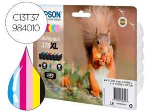 Ink-jet epson 378 xl expression home xp-8605 / 15000 / 8500 negro amarillo cian magenta cian claro