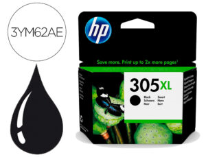 Ink-jet hp 305xl deskjet 1210 / 1212 / 1255 / 2732 / 2752 / 4155 / 4158 envy 6020 / 6052 /6055 / 6420 negro 240