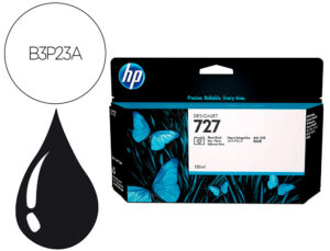 Ink-jet hp designjet t920/t1500 n 727 negro foto alta/1000 paginas