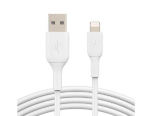 Cable belkin caa001bt1mwh lightning a usb-a boost charge longitud 1 m color blanco