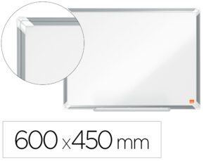 Pizarra blanca nobo premium plus melamina 600×450 mm