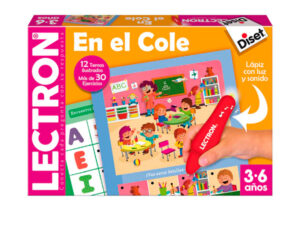 Juego diset didactico lectron en el cole