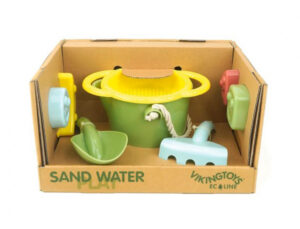 Set de playa vikingtoys ecoline ecologico y reciclable 7 piezas