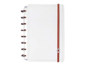 Cuaderno inteligente din a5 deluxe all white 220×155 mm