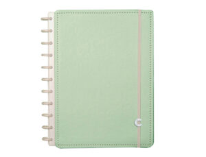 Cuaderno inteligente grande tonos pastel verde 280×215 mm