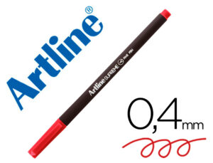 Rotulador artline supreme epfs200 fine liner punta de fibra rojo 0,4 mm