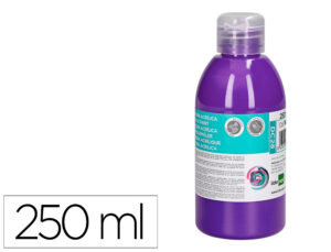 Pintura acrilica liderpapel bote de 250 ml violeta