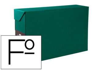 Caja transferencia liderpapel folio verde