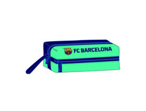 Bolso escolar safta portatodo f.c. barcelona 3 equipacion 19/20 3 cremalleras 200x80x70 mm