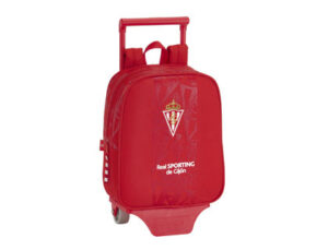 Cartera escolar safta con carro sporting de gijon 220x280x100 mm