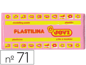 Plastilina jovi 71 rosa -unidad -tamaño mediano