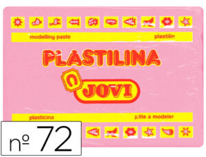 Plastilina jovi 72 rosa -unidad -tamaño grande