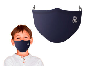 Mascarilla higienica safta oficial real madrid escudo infantil