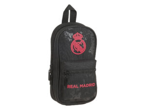 Plumier escolar safta real madrid “3 equipacion 20/21″” mochila con 4 portatodos llenos 120x50x230 mm”