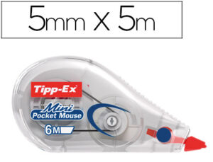 Corrector tipp-ex cinta mini mouse 5 mm x 6 m