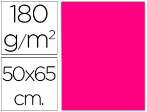 Cartulina liderpapel 50×65 cm 180g/m2 fucsia