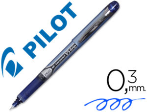 Rotulador pilot punta aguja v-5 grip azul 0.5 mm