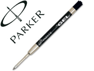 Recambio boligrafo gel parker negro