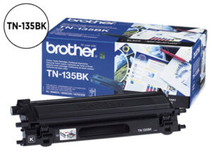 Toner brother tn135bk hl-4040cn/4050cdn/4070cdw dcp-9040/9045 mfc-9440/9840 negro -5.000@5%-