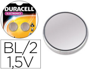 Pila duracell alcalina lr44 boton blister de 2 unidades