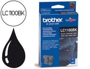 Ink-jet brother lc-1100bk negro 450 pag