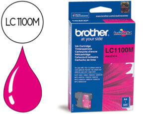 Ink-jet brother lc-1100m magenta 325 pag