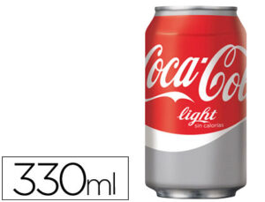 Refresco coca-cola light lata 330 ml