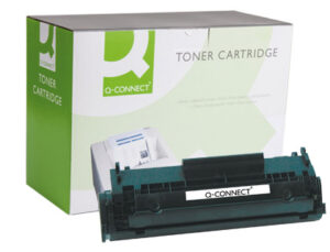 Toner q-connect compatible hp q2612a para laserjet 1010 -2.000pag- negro