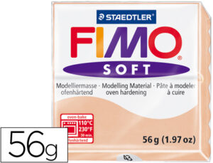 Pasta staedtler fimo soft 57 gr color carne