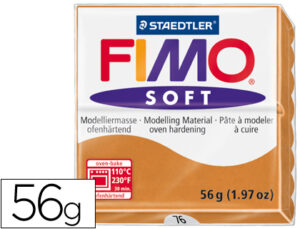 Pasta staedtler fimo soft 57 gr color cogñac