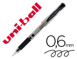 Boligrafo uni-ball um-153 signo broad negro 1 mm tinta gel