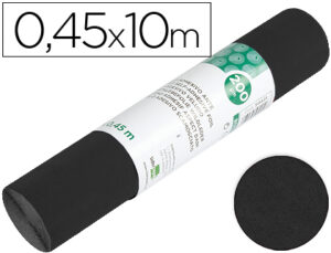 Rollo adhesivo liderpapel especial ante negro rollo de 0,45 x 10 mt