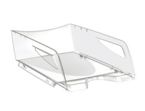 Bandeja sobremesa cep maxi de gran capacidad 386x270x115 mm plastico transparente