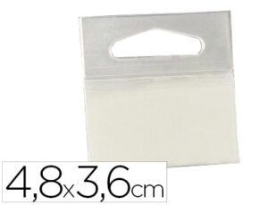 Colgador con adhesivo 3m hang tab 2180 rollo 1000 etiquetas48x36 mm