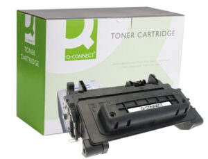 Toner q-connect compatible hp ce390a para laser jet negro -10.000 pag-