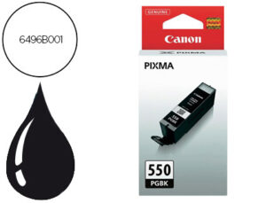 Ink-jet canon pgi-550 pixma mg 5450 / ip7250 / mg6350 negro 15 ml