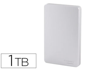 Disco duro q-connect 2,5″ externo 1tb usb 3.0 sata”