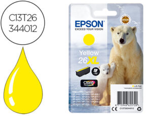 Ink-jet epson 26xl xp-600 / 605 / 700 / 800 amarillo 700 pag