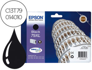 Ink-jet epson 79xl 900p wf 4630 / 4640 / 5110 / 5620 / 5690 / 5690 negro 2.600 pag