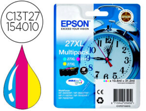 Ink-jet epson 27xl wf3620 / 7110 / 7610 / 7620 pack multicolor