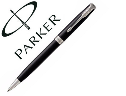 Boligrafo parker sonnet laca negra ct